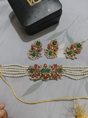 Kundon Jwellery Set