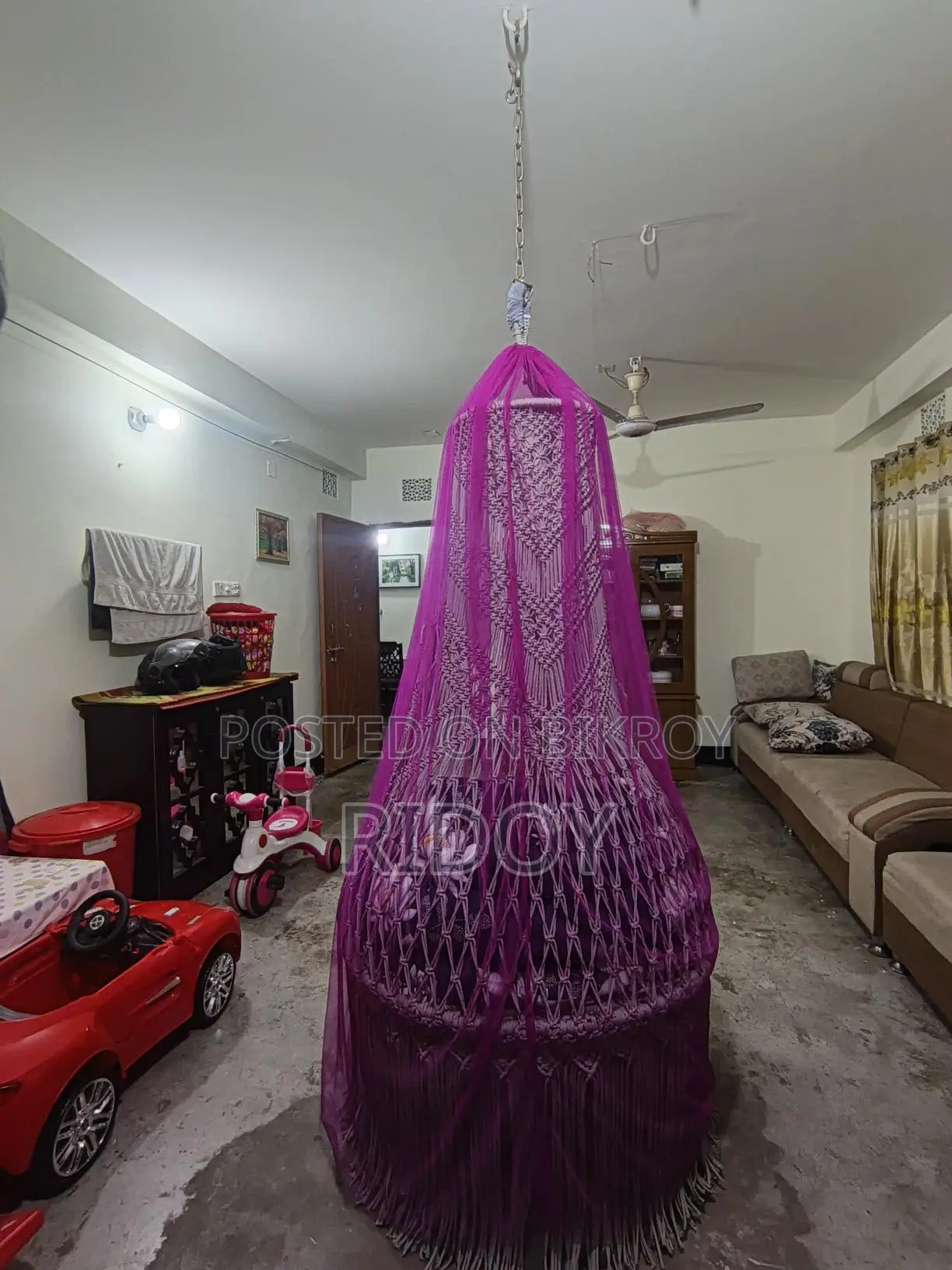 36-inch Cradle with Chinese Thread
