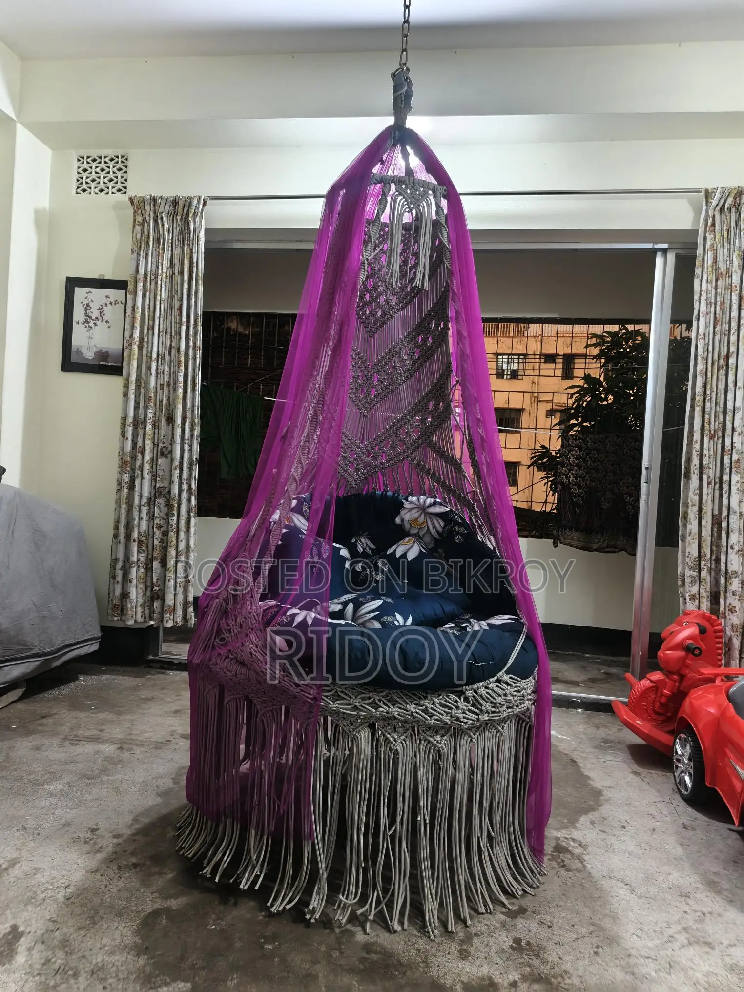 36-inch Cradle with Chinese Thread