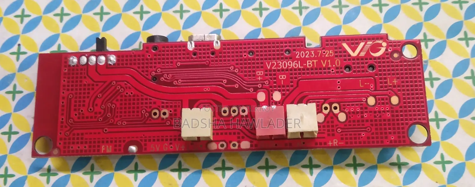 Bluetooth audio amplifier circuit board module