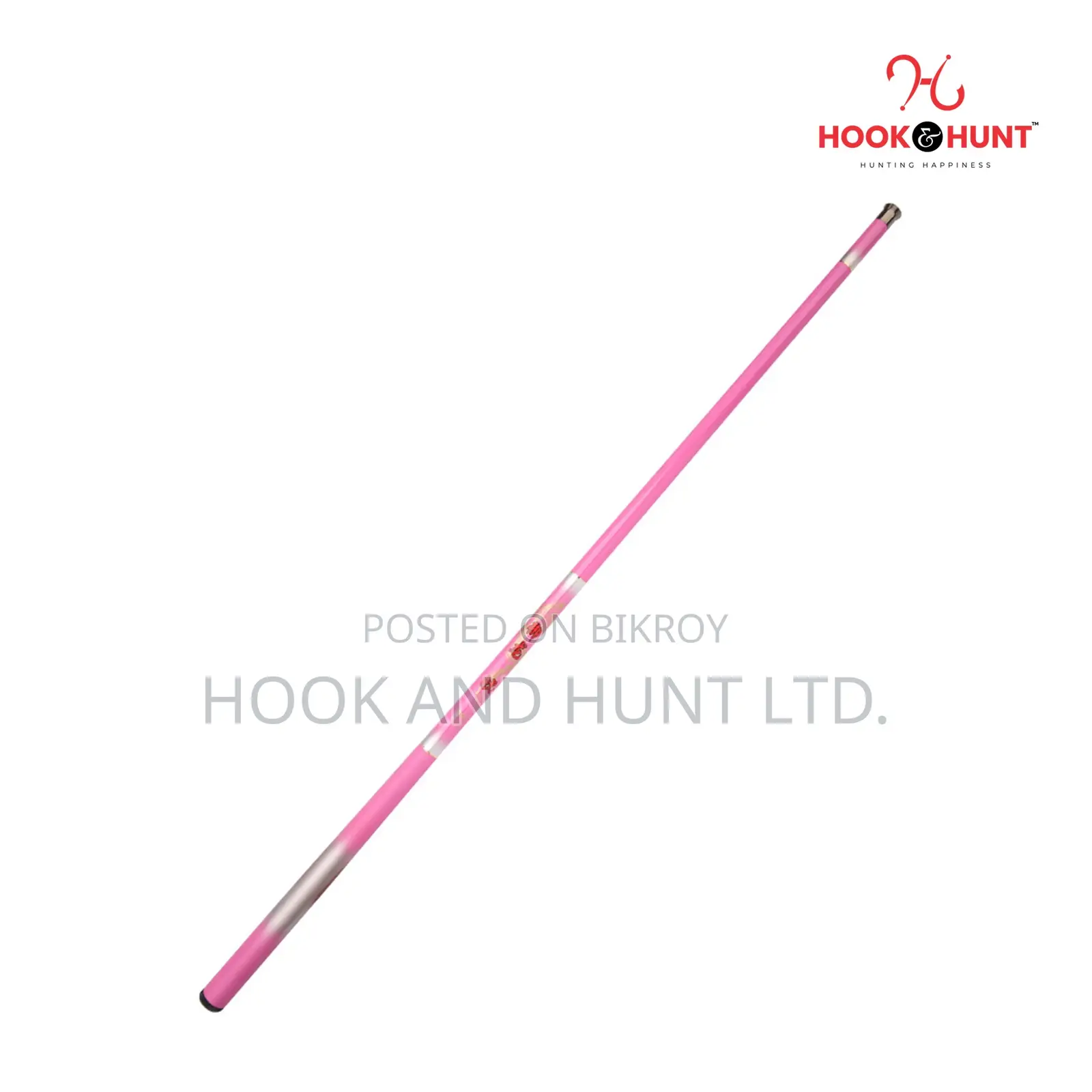Pink Carbon Fishing Rod 300–450cm Ultra Light Soft