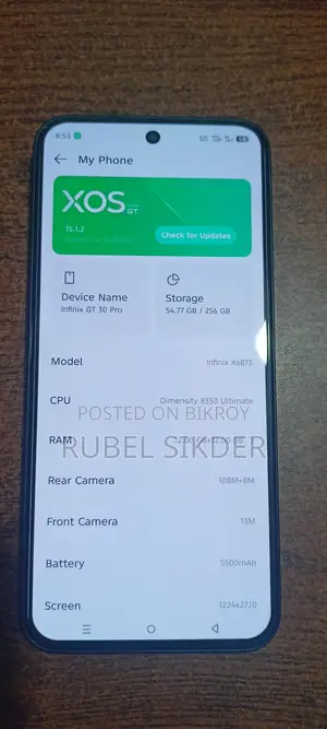 Infinix GT 30 PRO (Used)