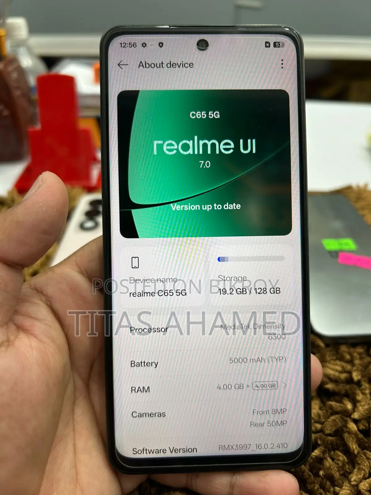 Realme C65 4+18 5G (Used)