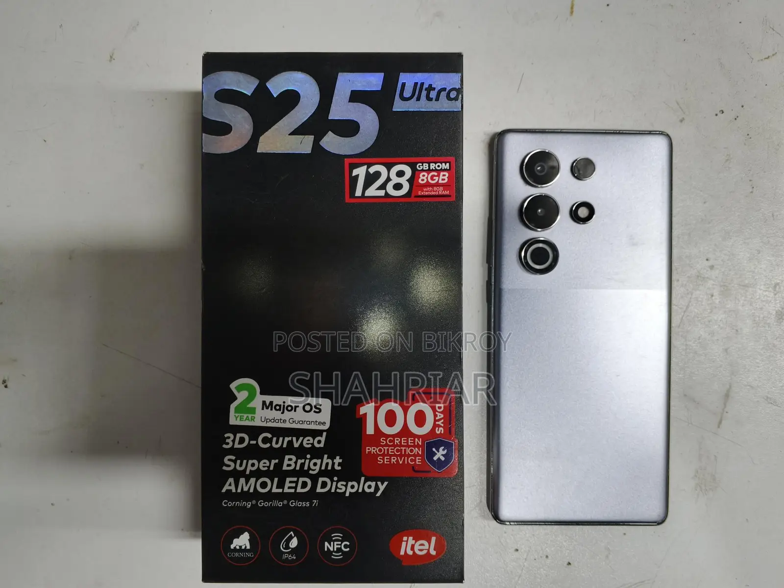Itel S25 Ultra 12Gb (Curve Display) (Used)