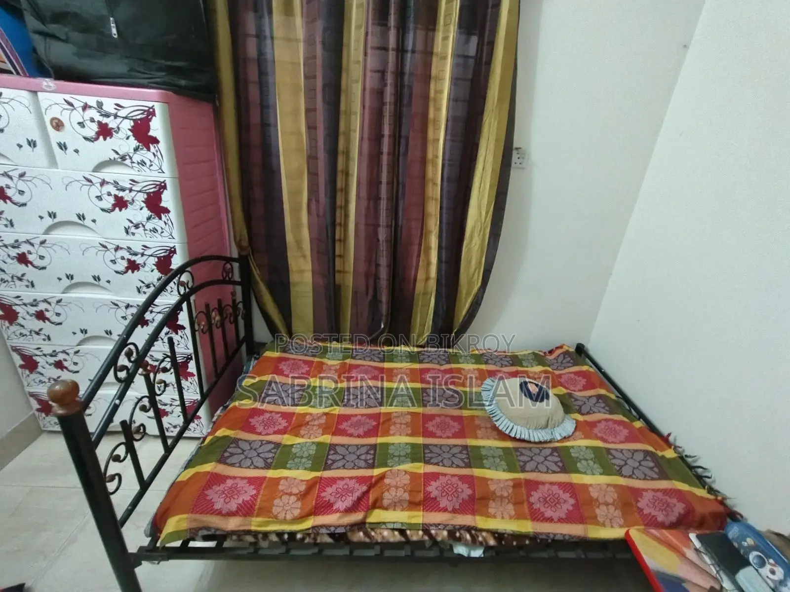 Steel Black Body Twin XL Size Bed for Sale!