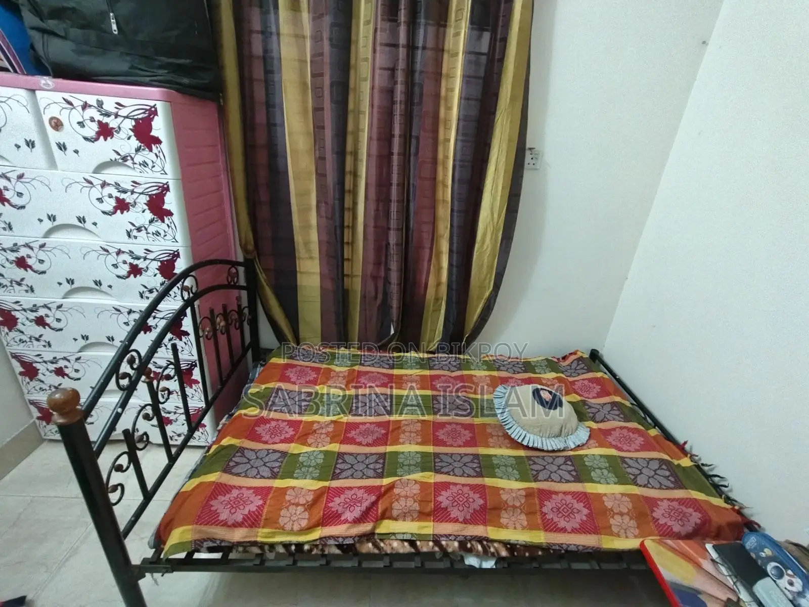 Steel Black Body Twin XL Size Bed for Sale!