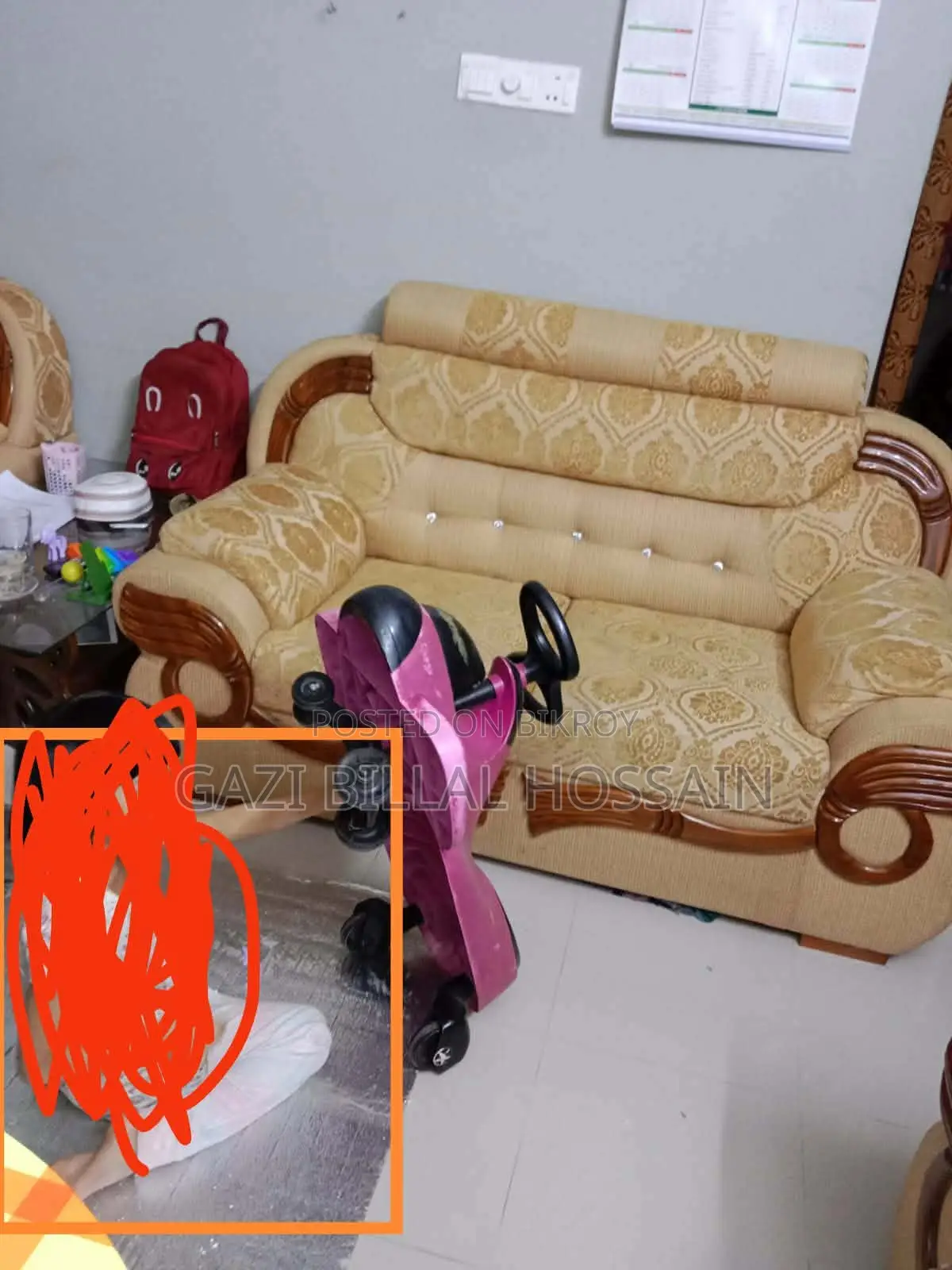 Five-seater sofa