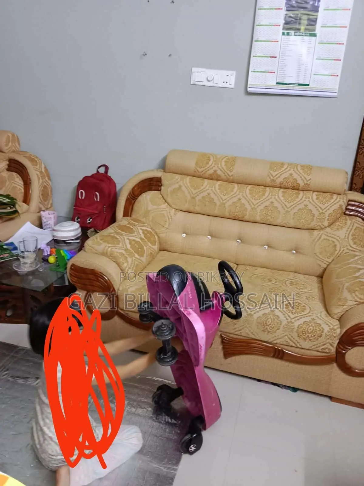 Five-seater sofa