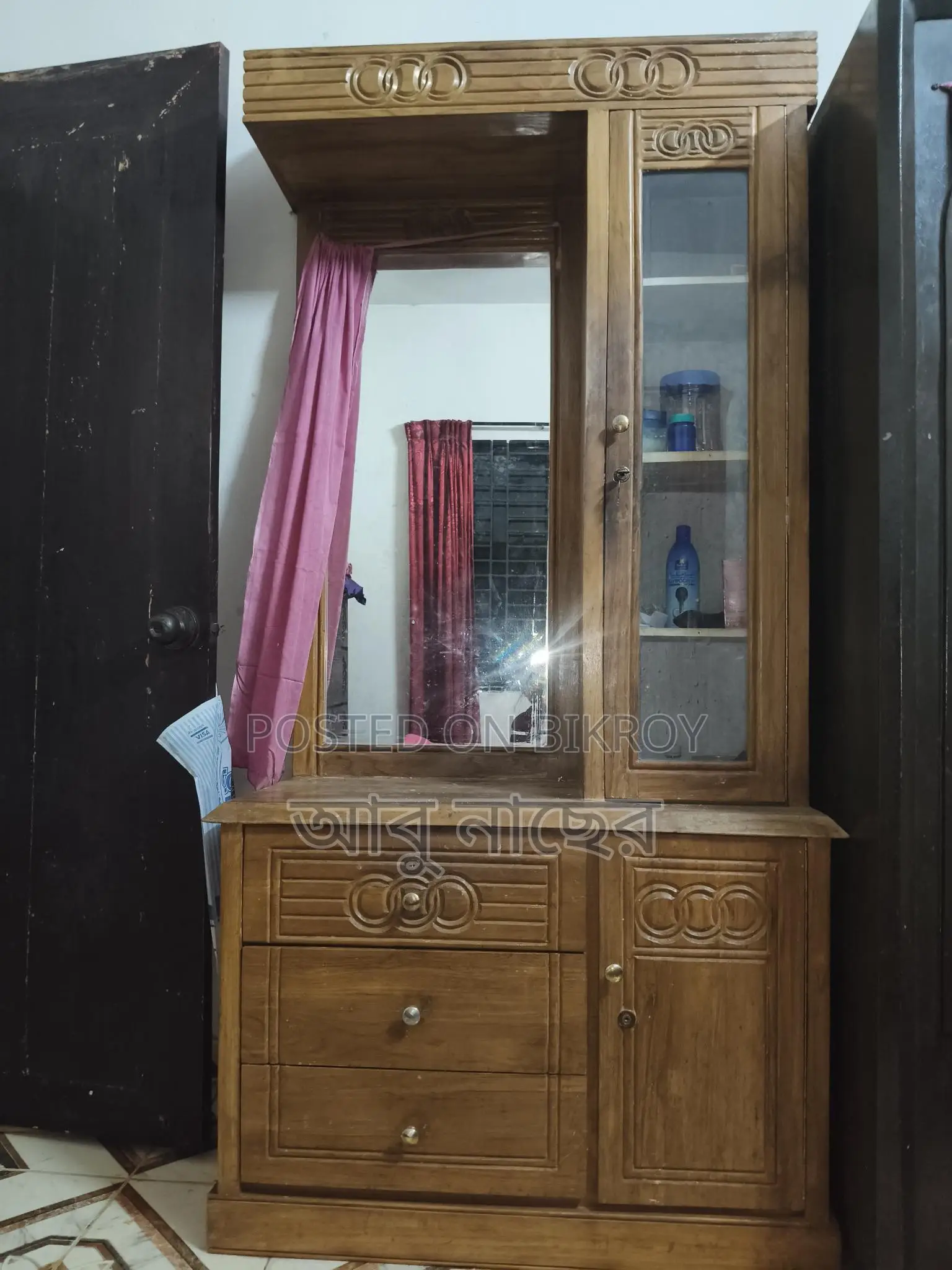 Teak Wood Dressing Table