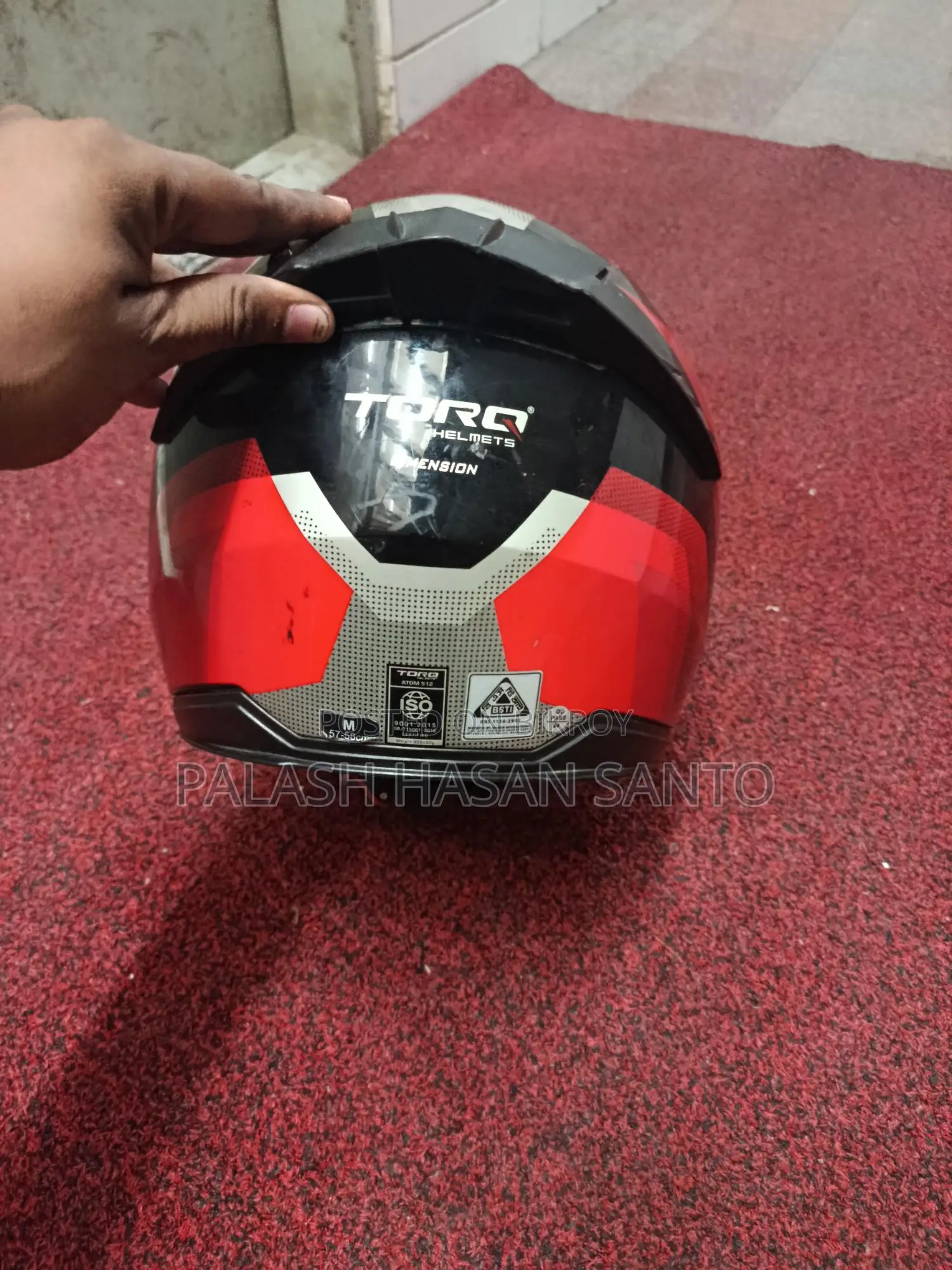 Torq Brand M-Size Helmet for Sale!