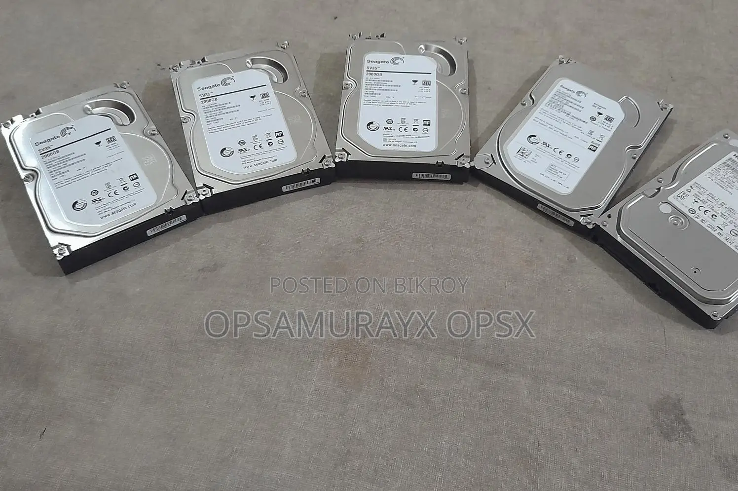 2000 GB / 2 TB HDD For Sale (Used Home Servers)