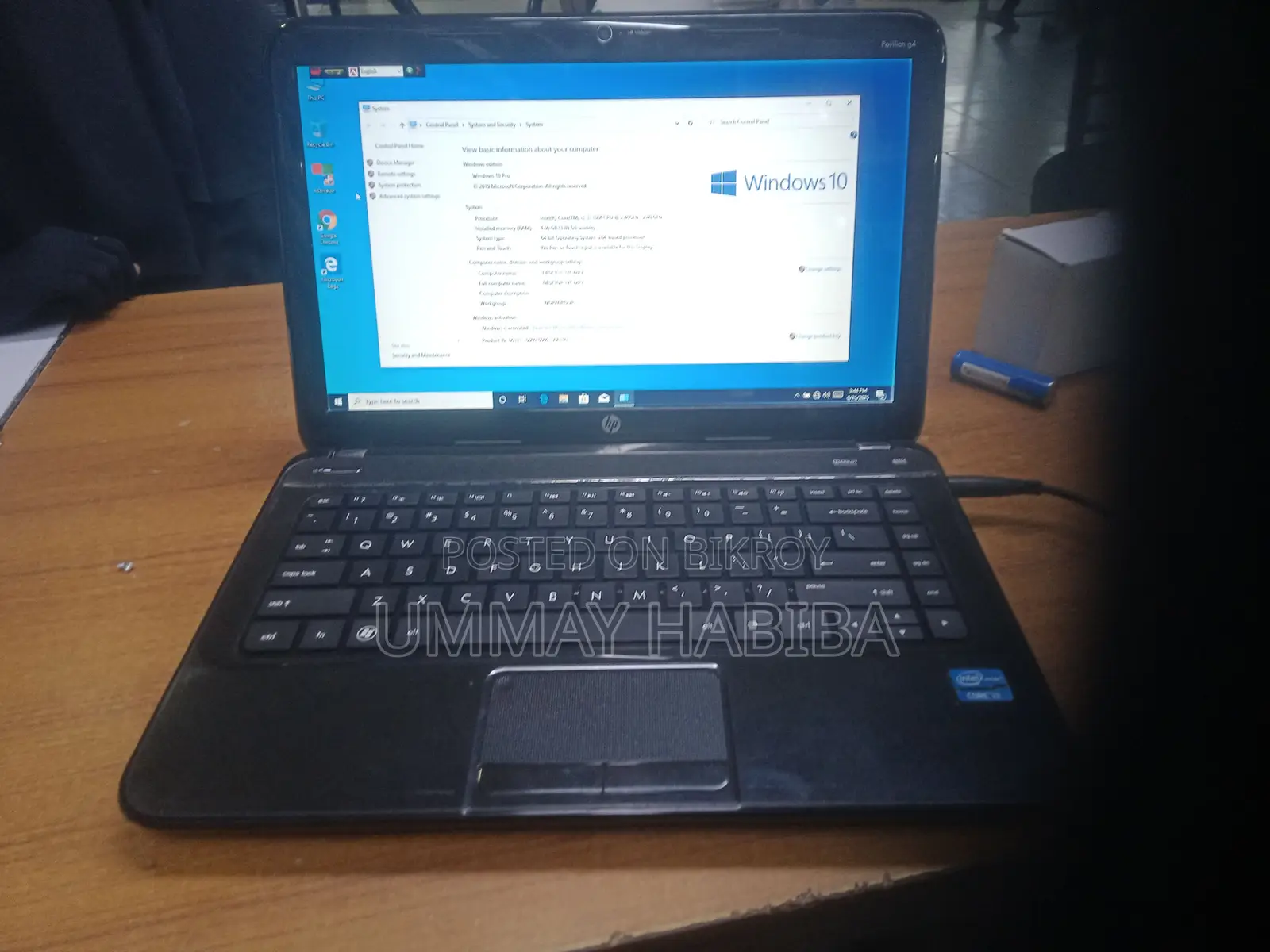 HP Pavilion G4 RAM 4GB i3 Processor