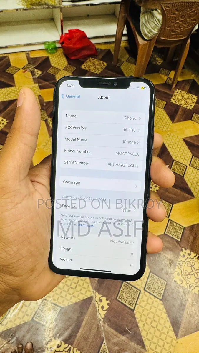 Apple iPhone X 3/64 (Used)