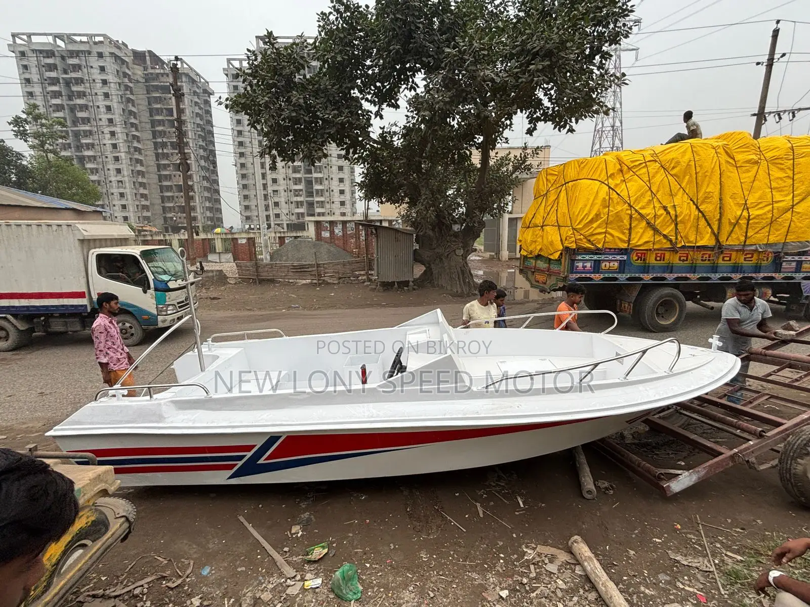 New Marine FRP Speedboat