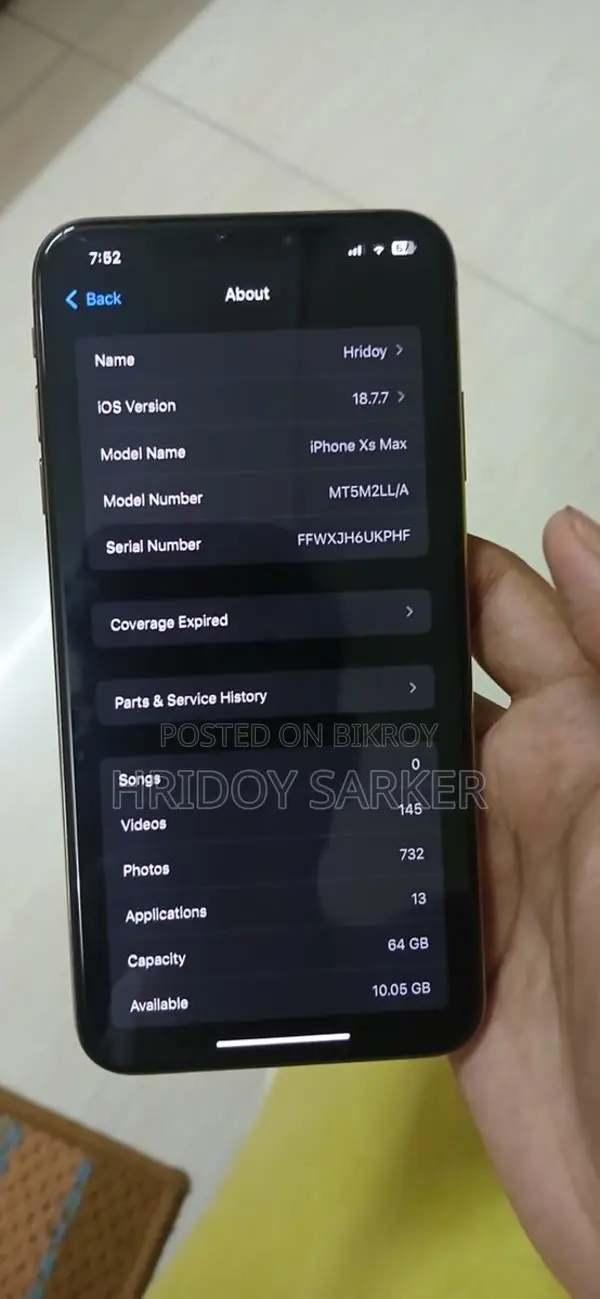 Apple iPhone XS Max (Used)
