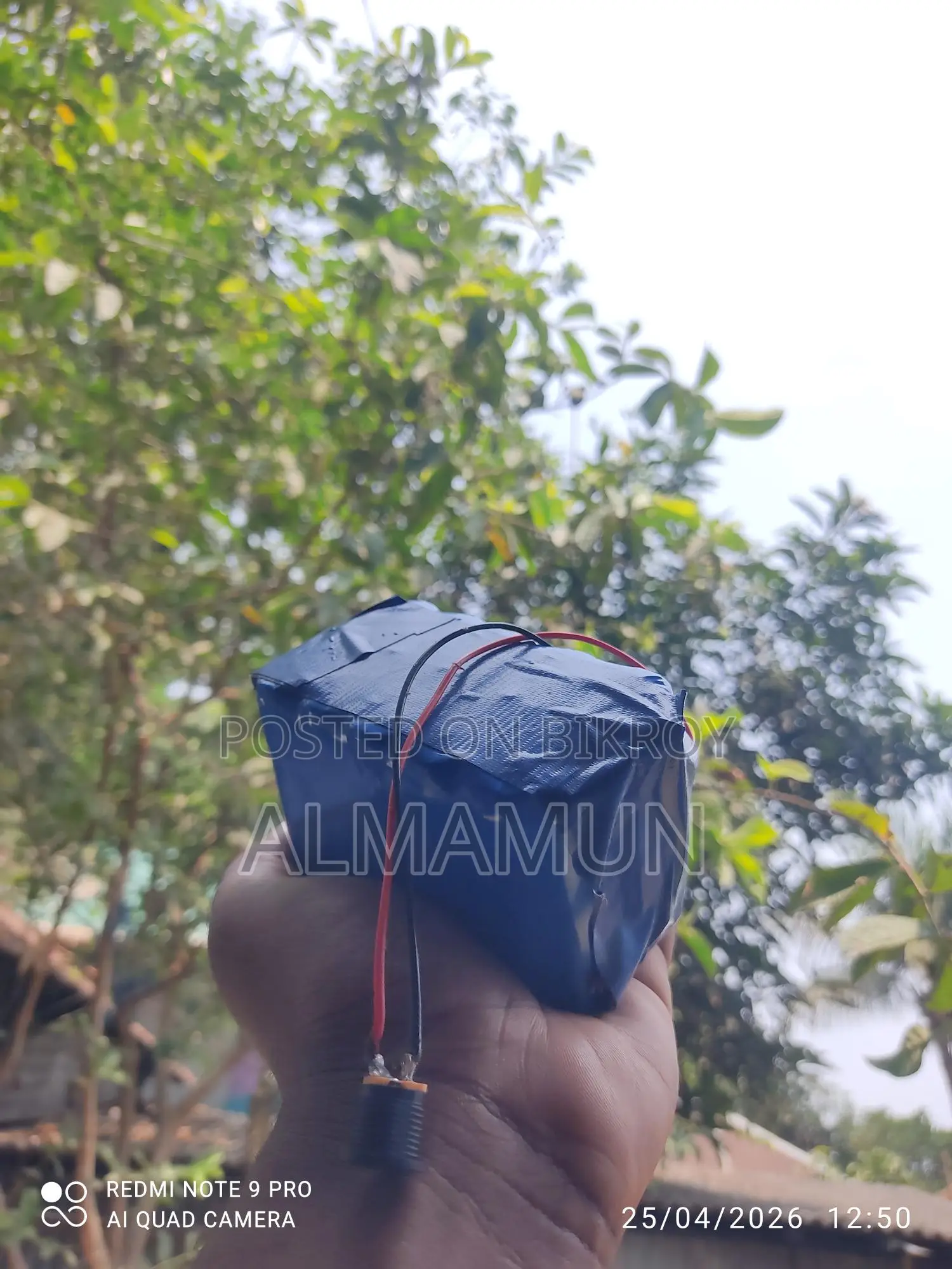 Lithium Ion Battery Pack for DC Fan