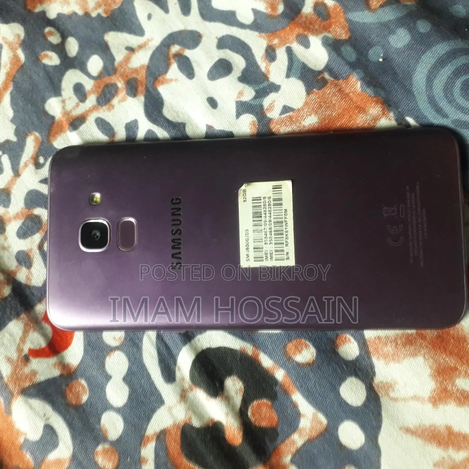 Samsung Galaxy J6 old (Used)