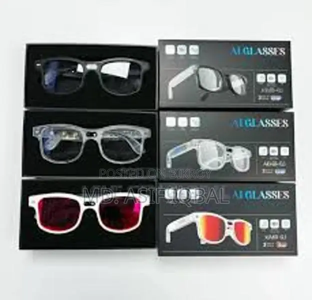 AI Smart Glass with Audio, Video Recording