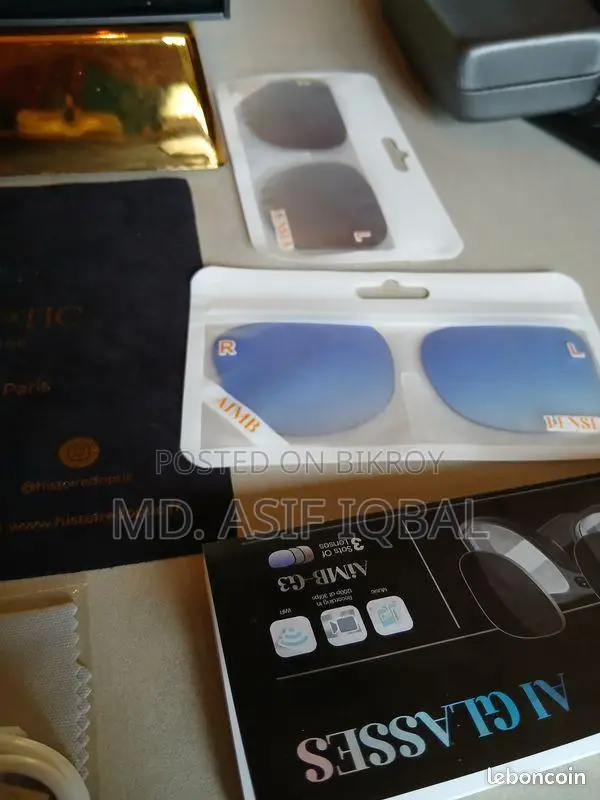 AI Smart Glass with Audio, Video Recording