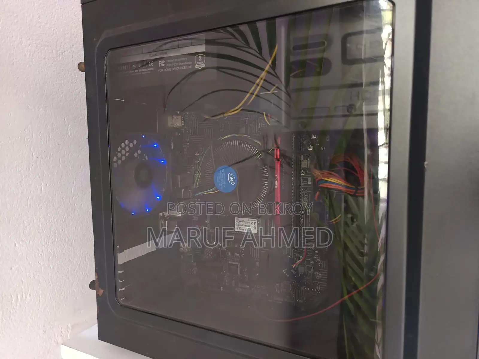 Intel 10th Gen Core i3 10100 কম্পিউটার মনিটরসহ