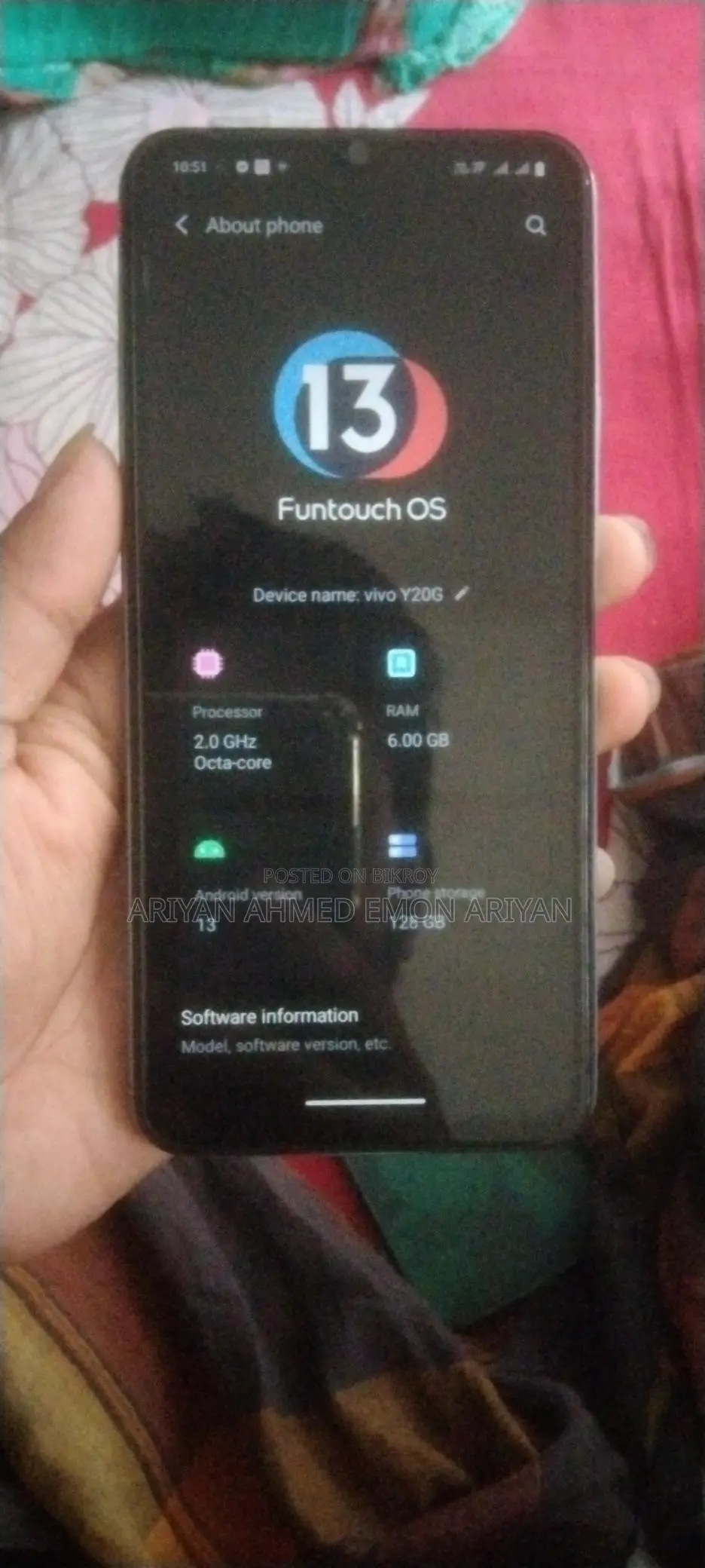 Vivo Y20 (Used)