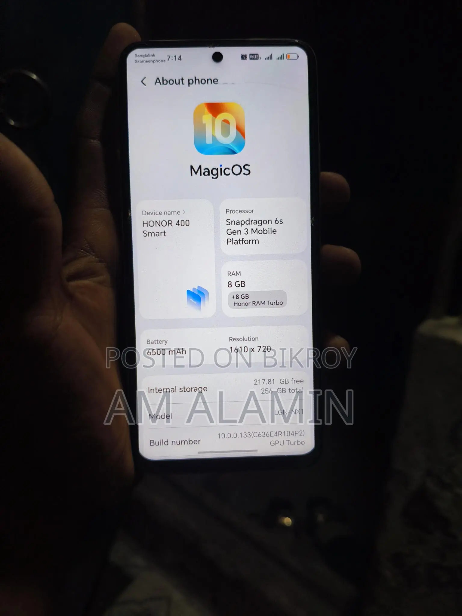 Huawei Honor 400 Smart 5G (Used)