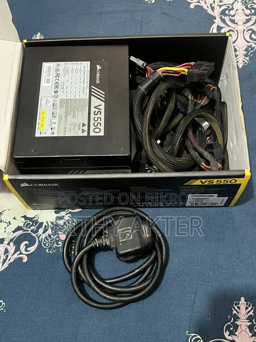 Corsair Vs 550 80 + Bronze Certified