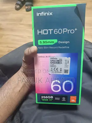 Infinix Hot 60 Pro Plus 8+8+ 256GB (Used)