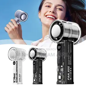 High Speed Cooling Fan X05 - Portable Rechargeable Turbo