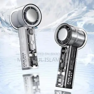 High Speed Cooling Fan X05 - Portable Rechargeable Turbo