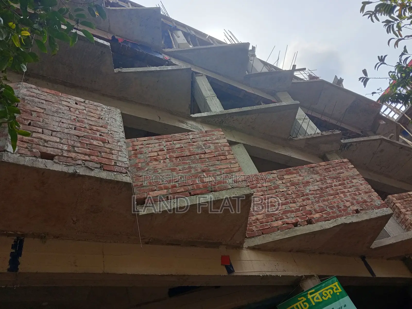 Flat for Sale @ South-West Corner Plot @ 1140 sq. ft. Dhaka Cantt