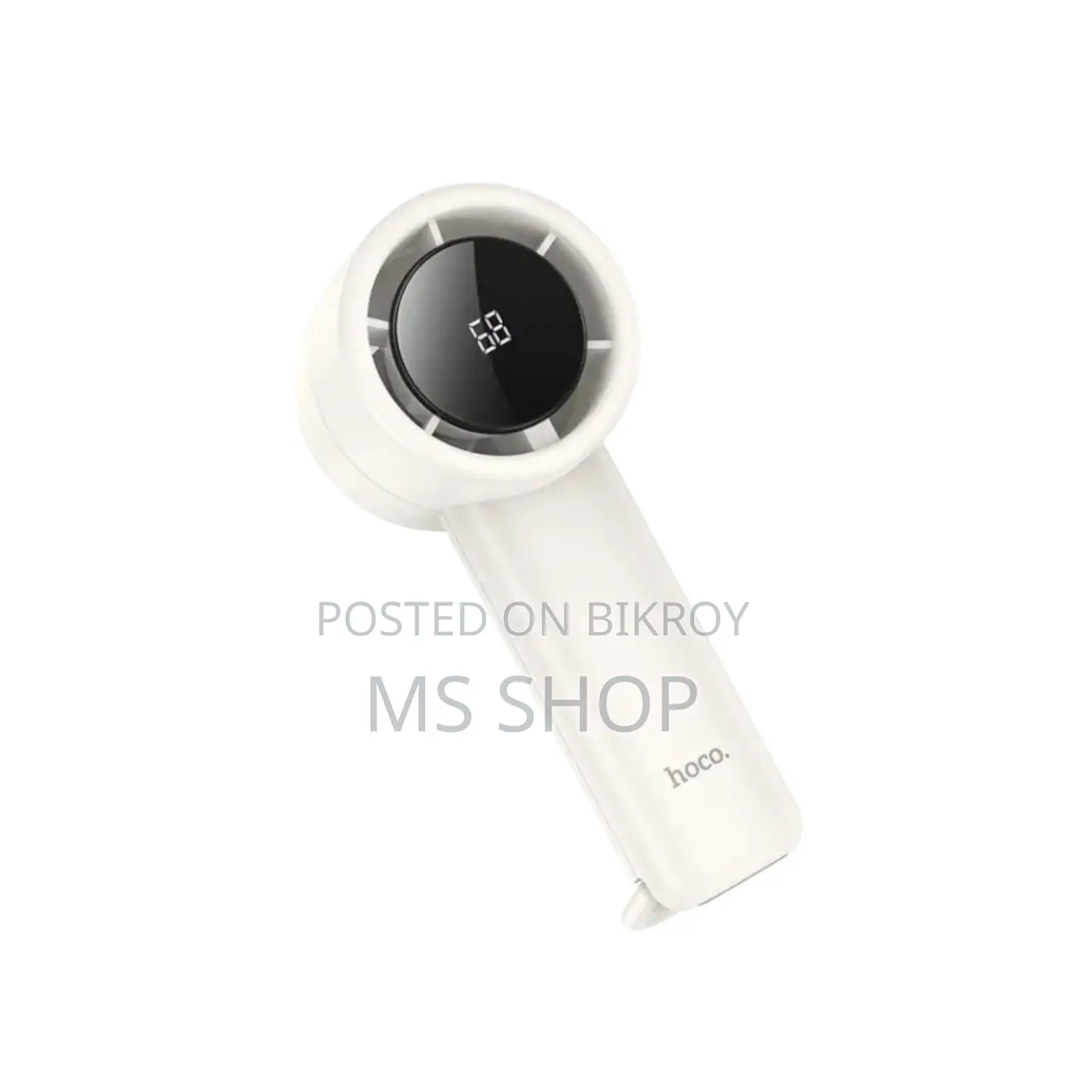 Hoco HX63 Hand Fan With Digital Display