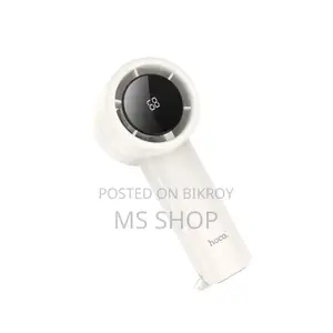 Hoco HX63 Hand Fan With Digital Display