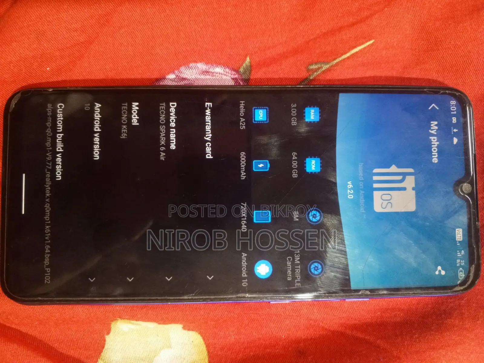 Tecno Spark 6 Air (Used)