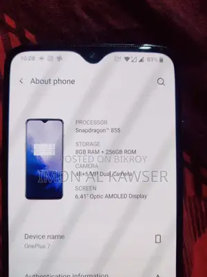 OnePlus 7 8/256gb (Used)