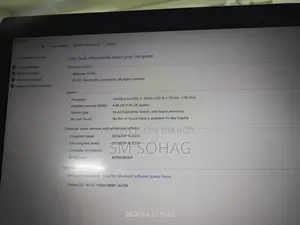 Brand.. HP Ram. 8 SSD.256 Price