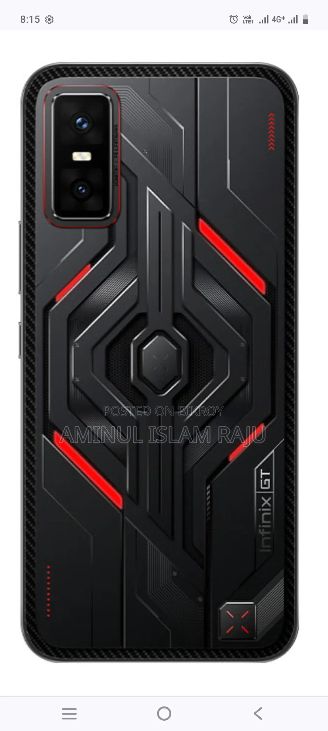 Infinix GT 30 pro (Used)