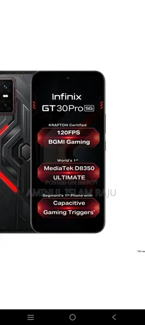 Infinix GT 30 pro (Used)