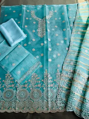 Unstitched 3-Piece Party Set
