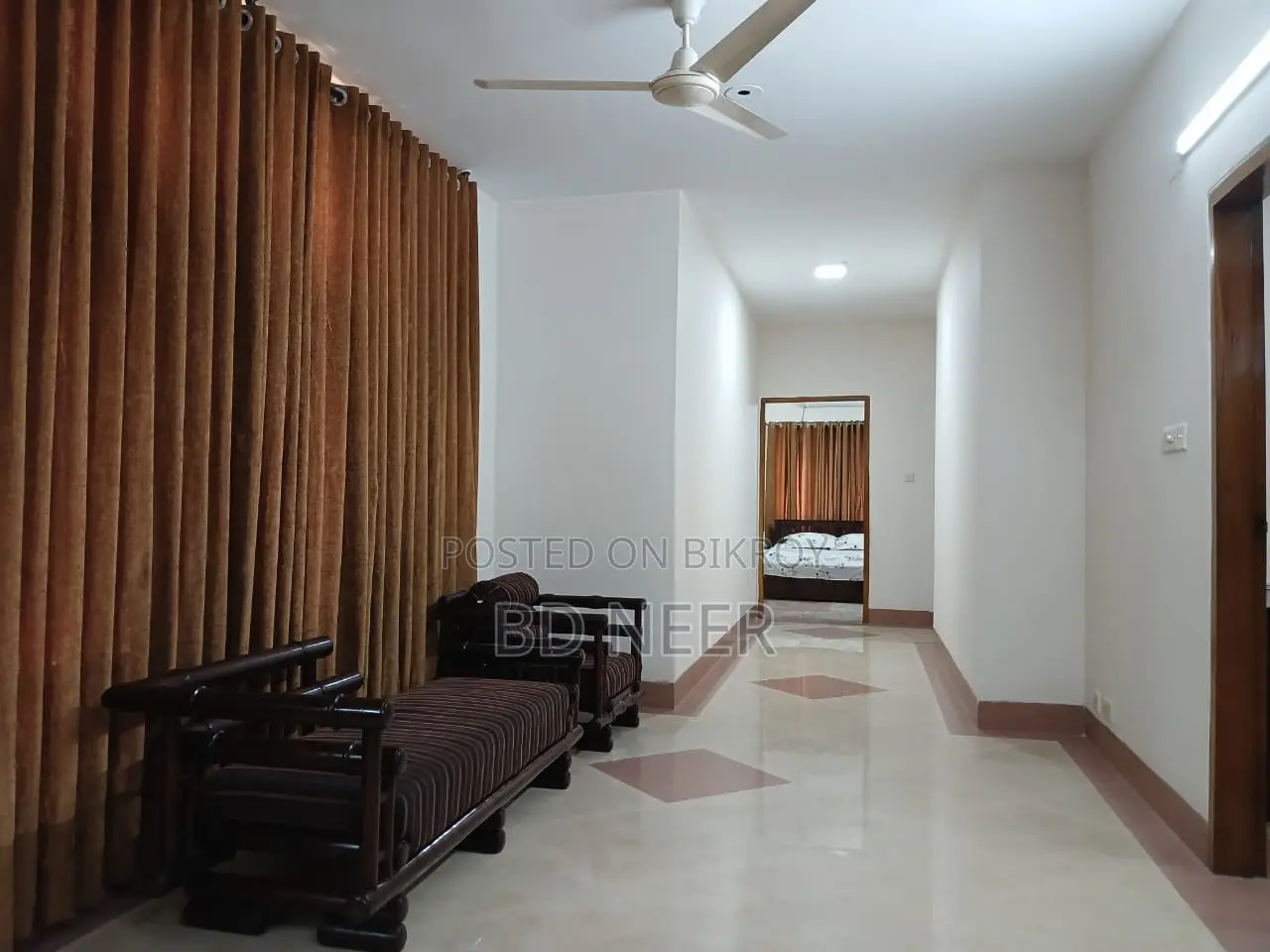 fully furnish 3 Bed room apt rent in Gulshan