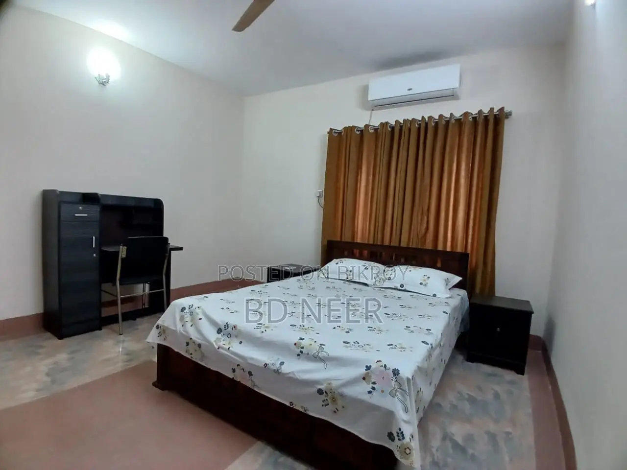 fully furnish 3 Bed room apt rent in Gulshan