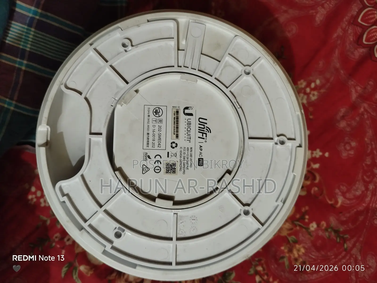 Ubiquiti Unifi Ap Ac Pro Original for Sale.