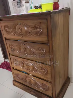 Akash Moni Wood Wardrobe