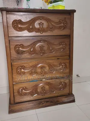 Akash Moni Wood Wardrobe