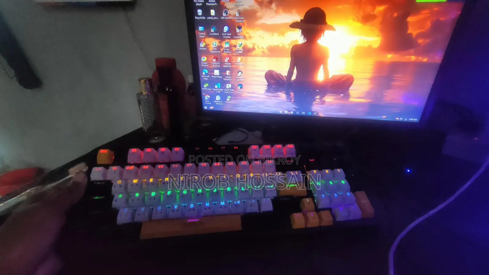 Imice Mechanical Keyboard Gk-500 Used