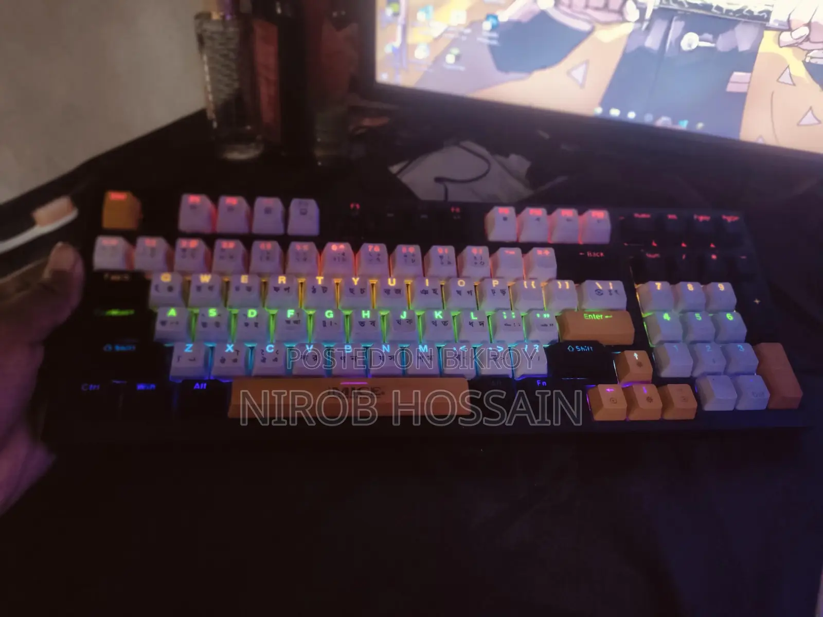 Imice Mechanical Keyboard Gk-500 Used