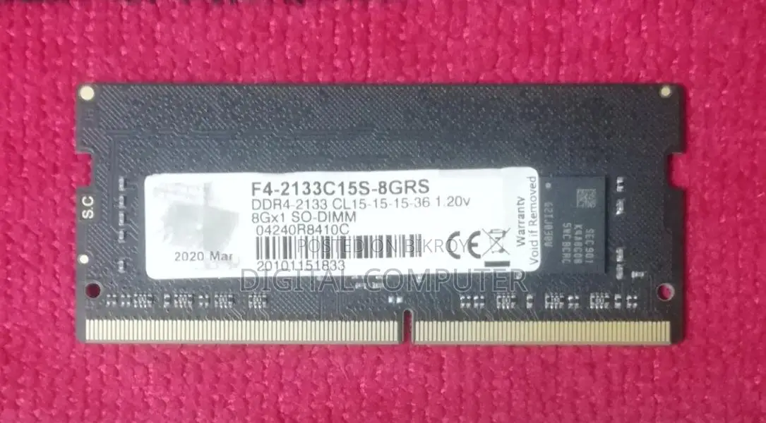 8GB DDR4 Laptop RAM