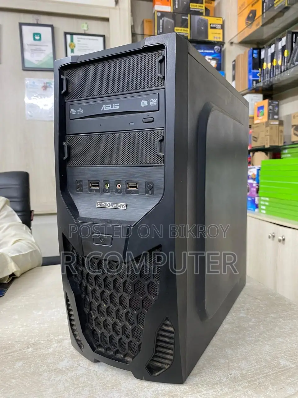 Ready & Fresh PC Intel Core i3 ( 4th Gen)_Ram 4GB SSD 120GB-Asus-H*81