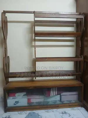 Teak Wood Shoe Rack