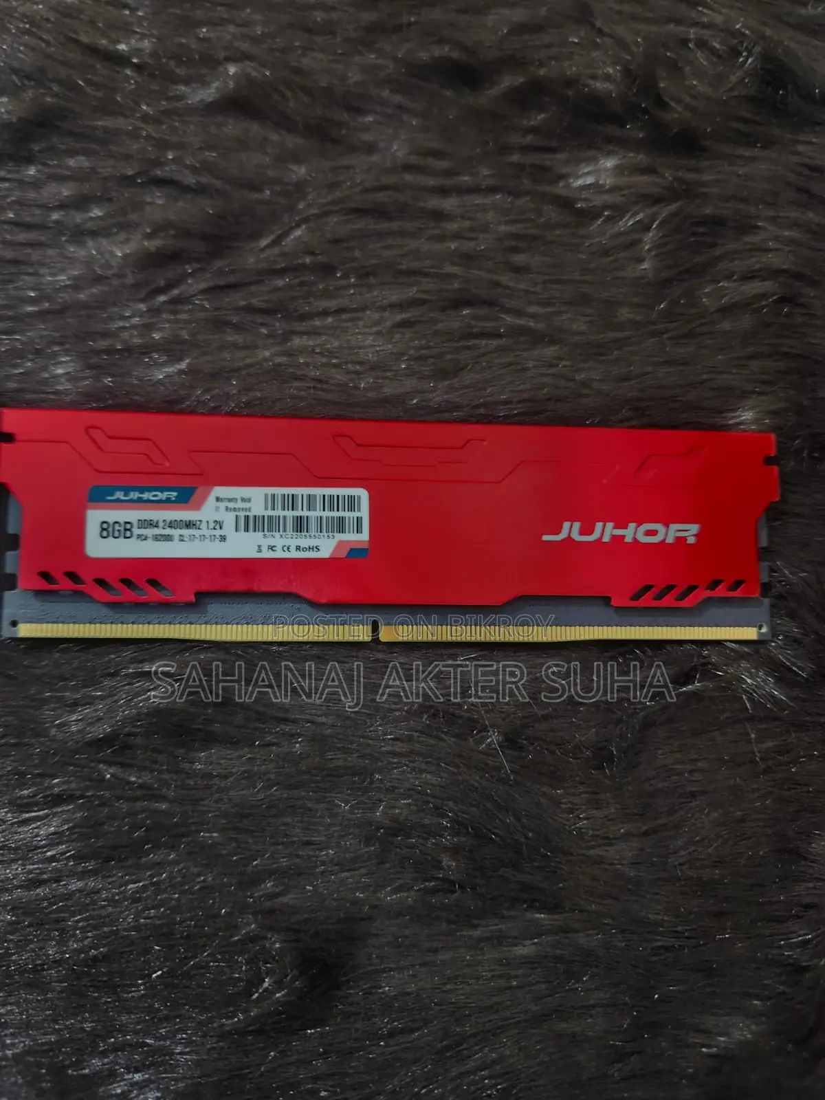 Juhor 8gb Ddr4 Desktop Ram